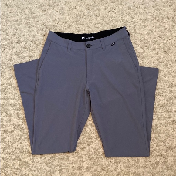 Travis Mathew Gray Tech Chino Pants waist 30 - Picture 1 of 6